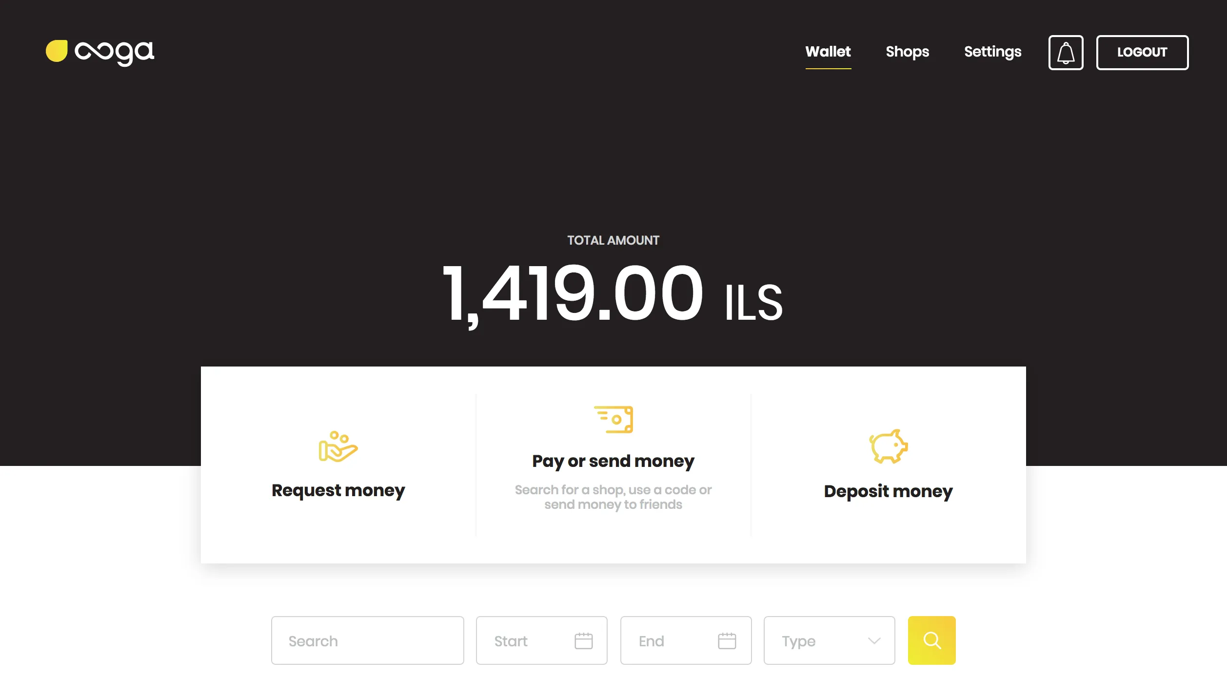 Ooga Wallet screenshot 3 of 4